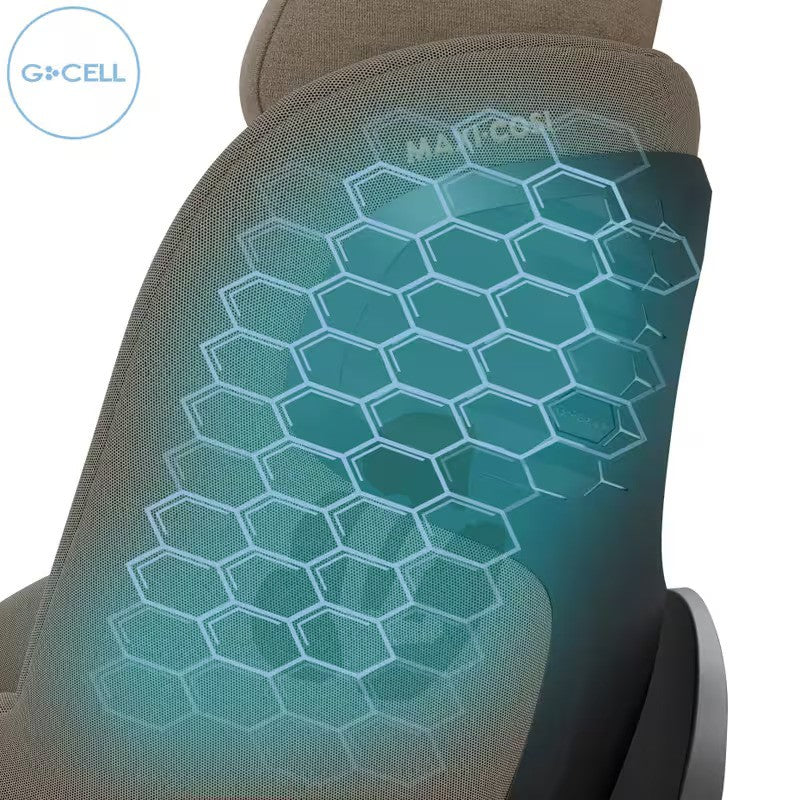 Maxi Cosi MICA 360 PRO I-Size Car Seat & Base Authentic Truffle (Birth-4yrs)