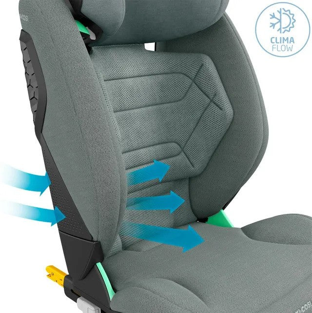 Maxi Cosi Rodifix Pro2 i-Size Car Seat Authentic Grey2
