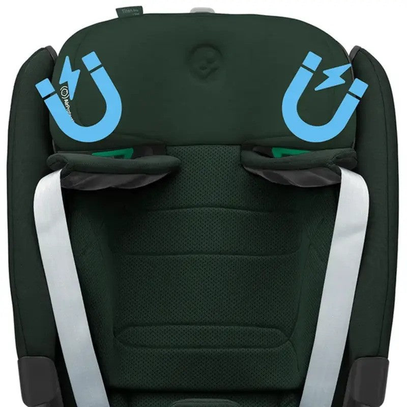 Maxi Cosi Titan Pro2 I-Size Car Seat Authentic Green