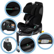 Maxi Cosi Emerald 360 Pro Car Seat Authentic Black