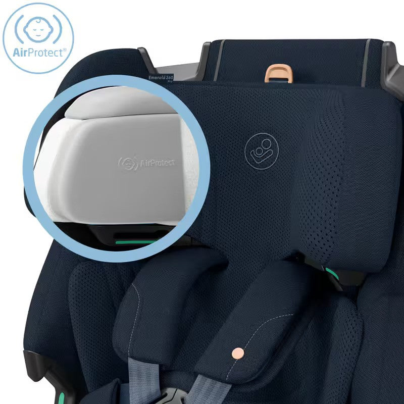 Maxi Cosi Emerald 360 Pro Car Seat Authentic Blue