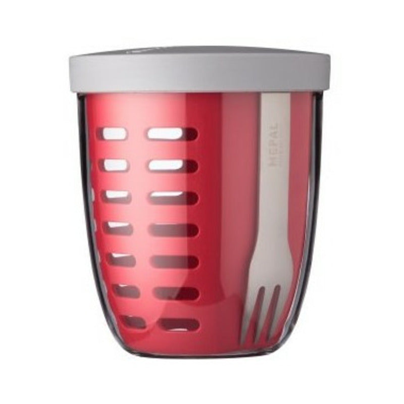 Mepal Fruit & Veggie Pot 600ML Nordic Red