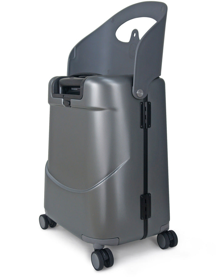 MiaMily Carry-On Luggage  - Charcoal Grey