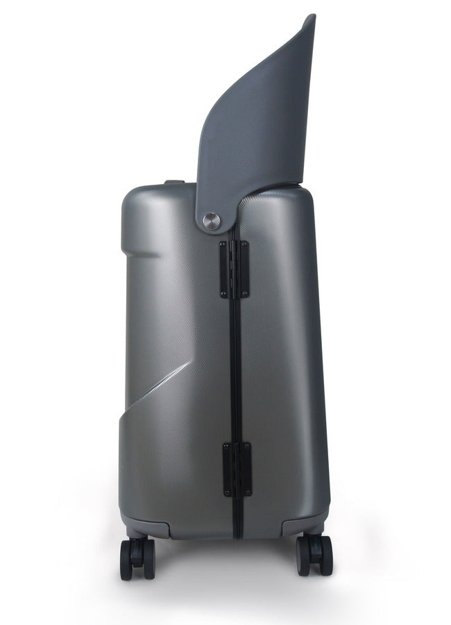 MiaMily Carry-On Luggage  - Charcoal Grey