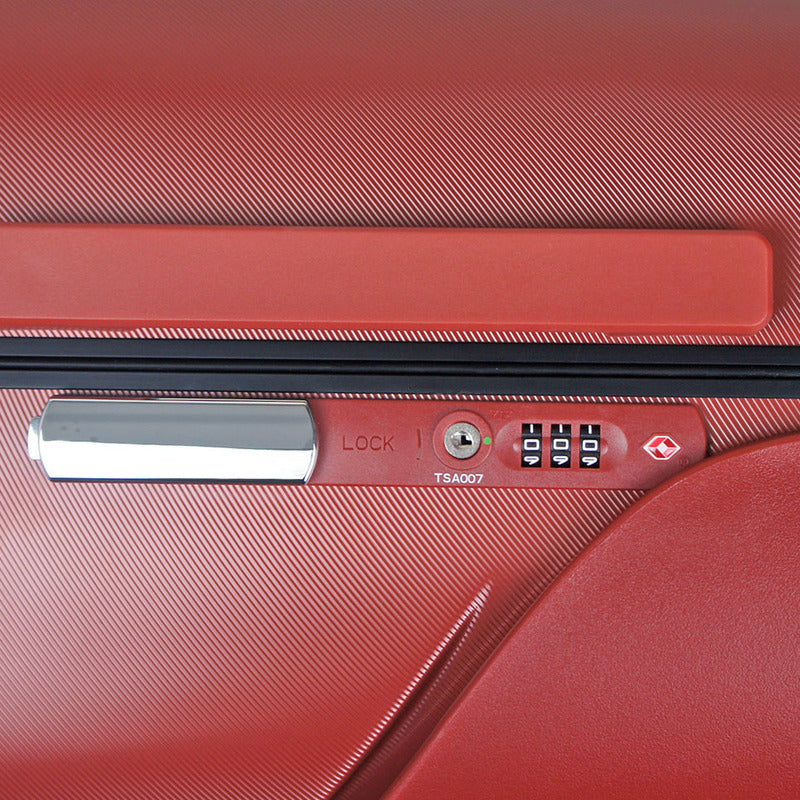 MiaMily Carry-On Luggage  - Maroon Red