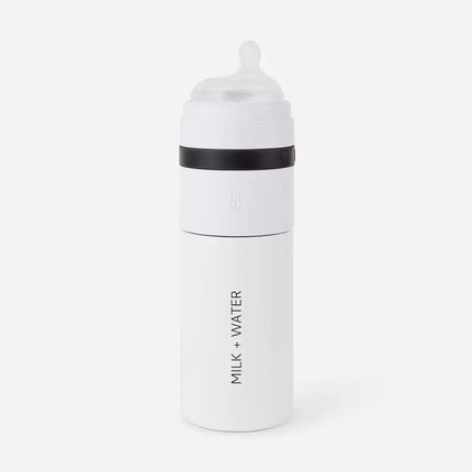 Milk + Water Insulated Bottle 9oz Medium Flow Arctic White