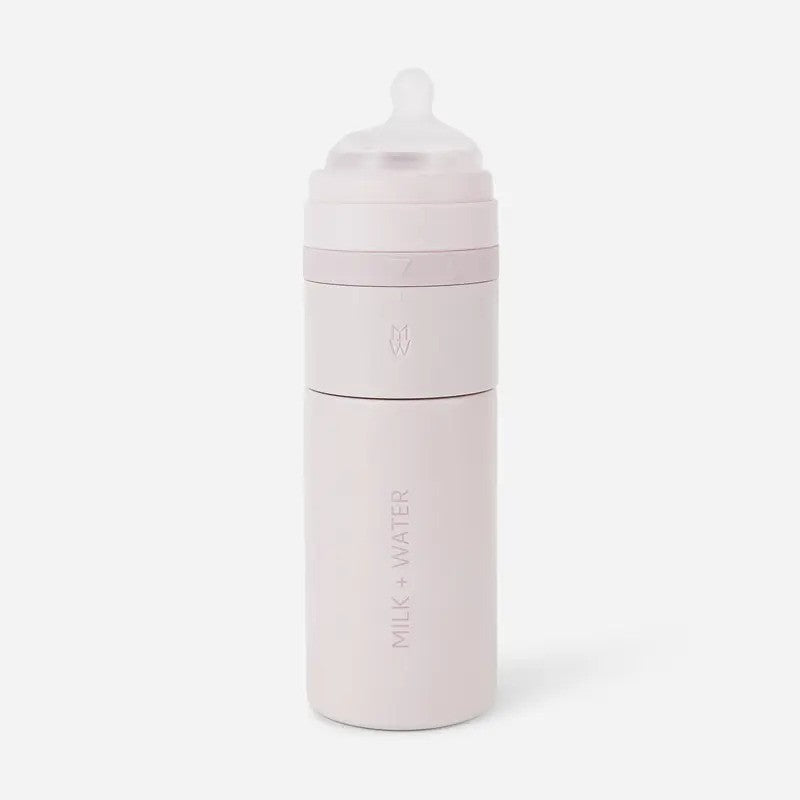 Milk + Water Insulated Bottle 9oz Medium Flow Dusty Pink