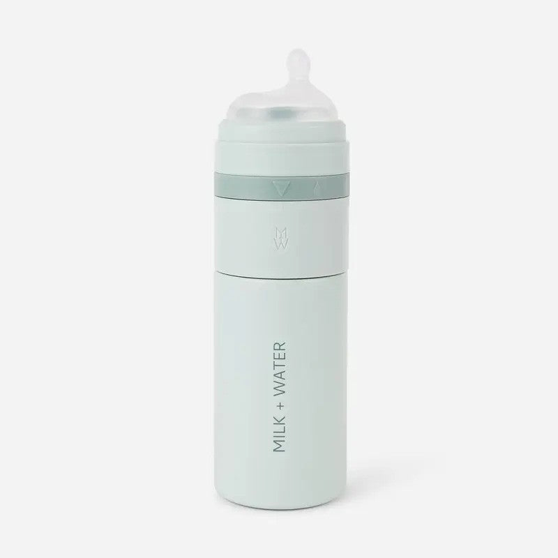 Milk + Water Insulated Bottle 9oz Medium Flow Olive Green
