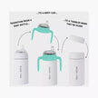 Milk + Water Sippy Cup Handles (6m-Plus) Spout Grass Green