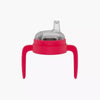 Milk + Water Sippy Cup Handles (6m-Plus) Spout Pinky Red