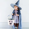 Mimi & Lula Beatrix Bow Witches Cape Grey (Age:3Yrs - Plus)