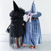 Mimi & Lula Beatrix Bow Witches Cape Grey (Age:3Yrs - Plus)