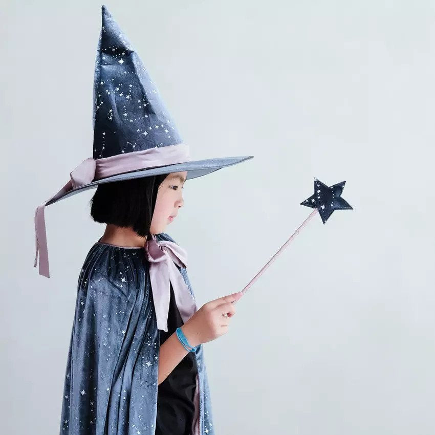 Mimi & Lula Beatrix Witch Wand Grey (Age:3Yrs - Plus)