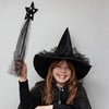 Mimi & Lula Esmeralda Witch Hat Black (Age:3Yrs - Plus)