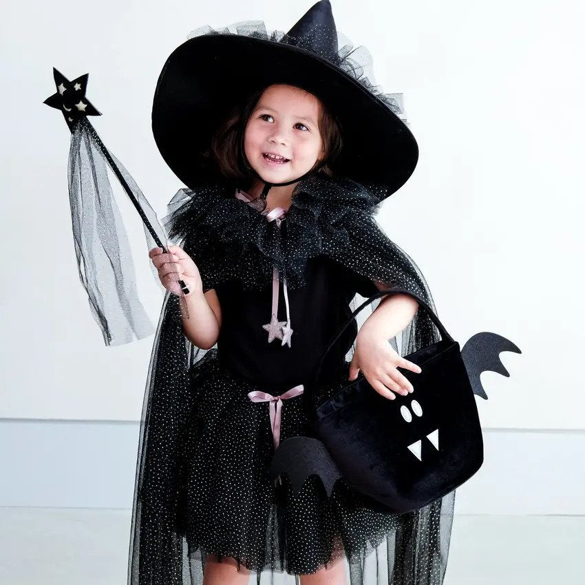 Mimi & Lula Esmeralda Witch Hat Black (Age:3Yrs - Plus)