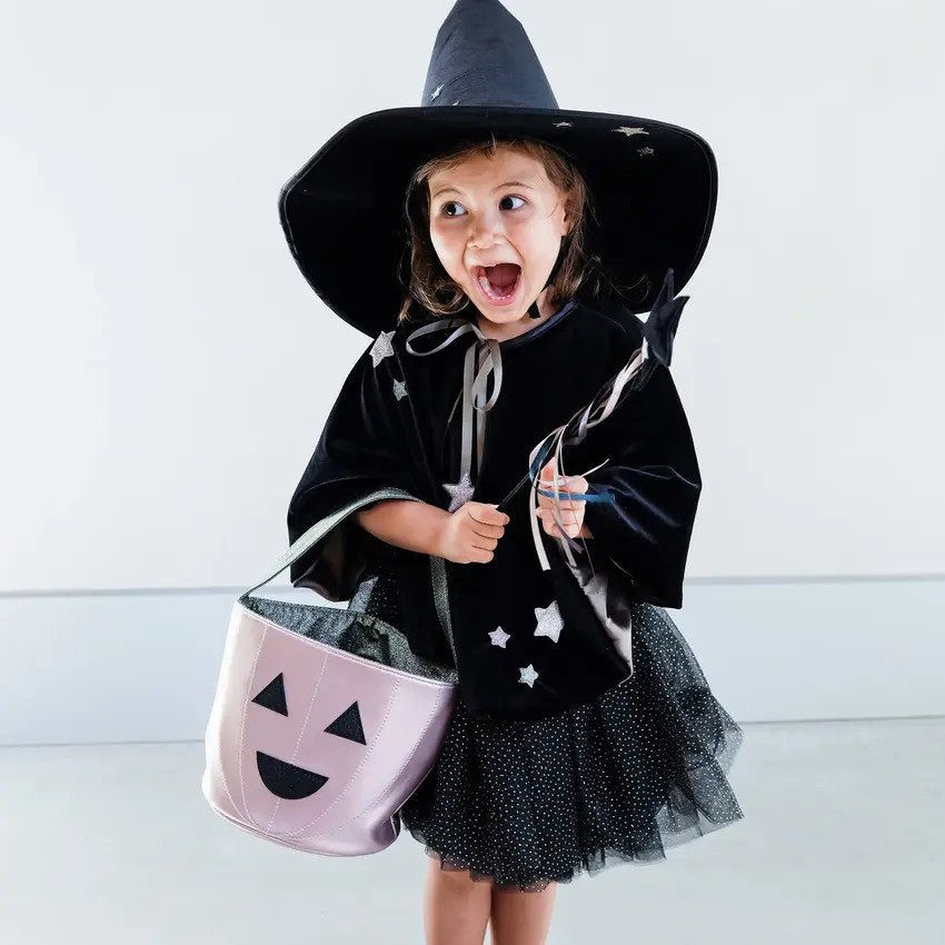 Mimi & Lula Pumpkin Trick or Treat Bag Metallic (Age: 3Yrs Plus)