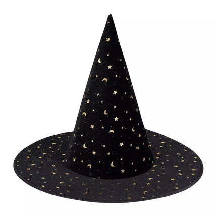 Mimi & Lula Lux Large Witches Hat Black (Age:3Yrs - Plus)