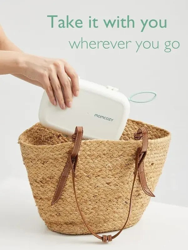 Momcozy 7 in 1 Travel Baby Bottle Cleaning & Drying Set