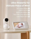 Momcozy BM014 Video Baby Monitor White (5.5-inch Full HD Display)