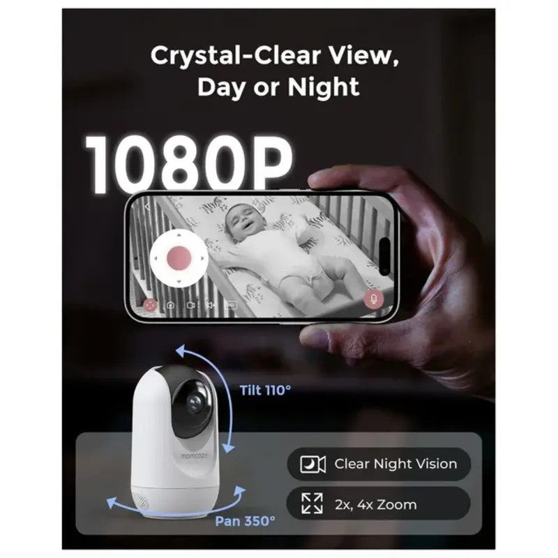 Momcozy BM04 5-Inch Dual-Mode Smart Baby Monitor