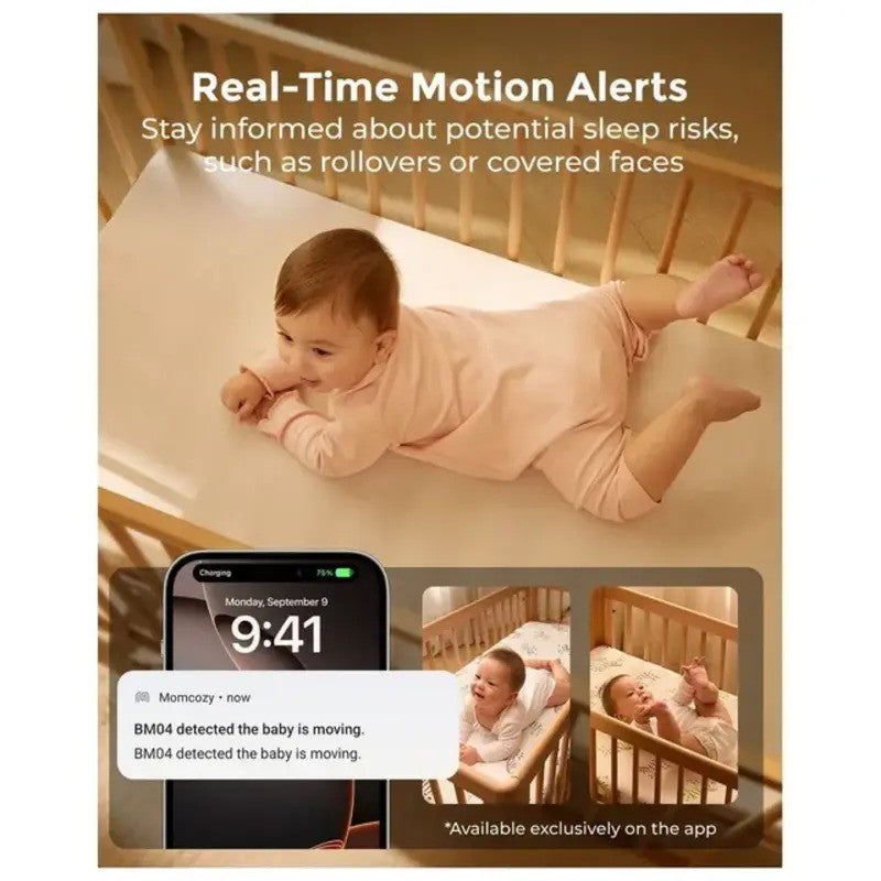 Momcozy BM04 5-Inch Dual-Mode Smart Baby Monitor