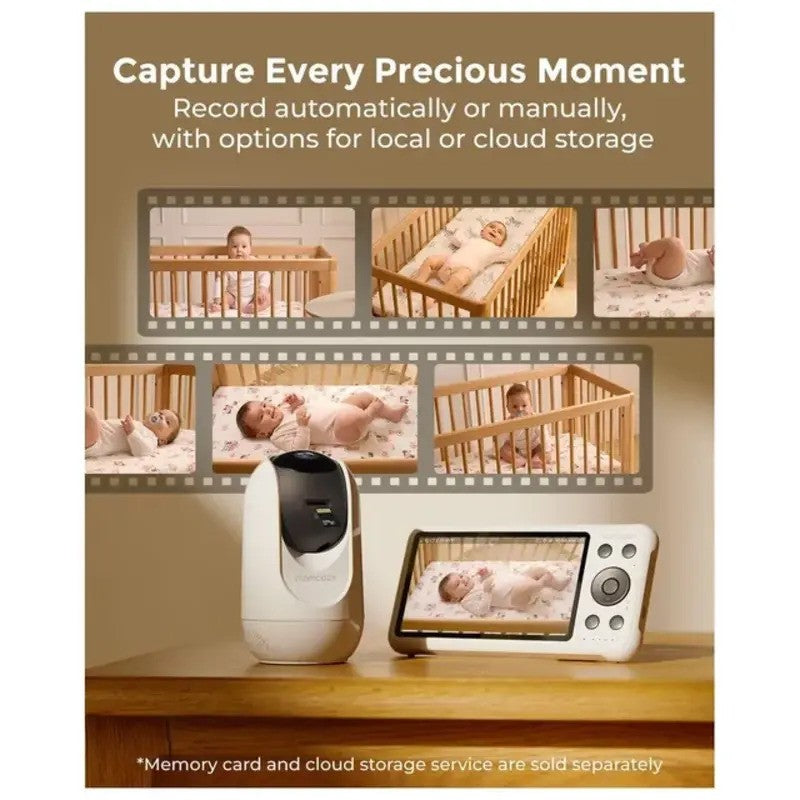 Momcozy BM04 5-Inch Dual-Mode Smart Baby Monitor