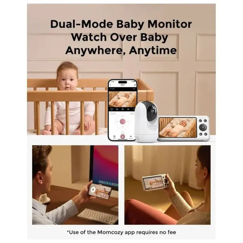 Momcozy BM04 5-Inch Dual-Mode Smart Baby Monitor