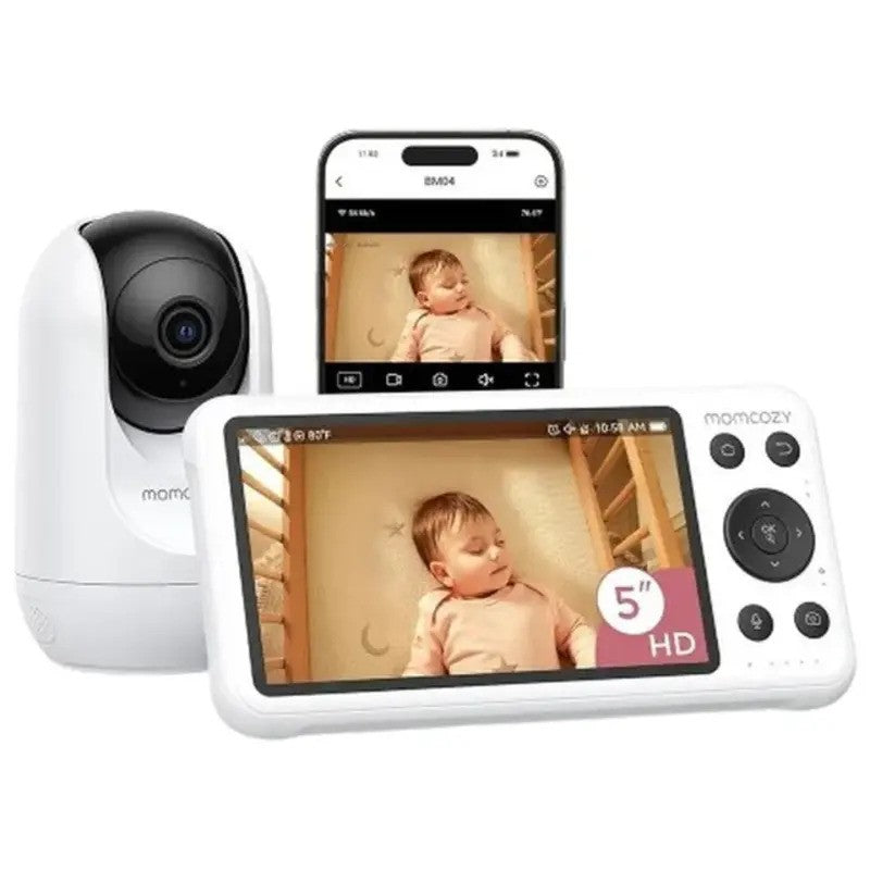 Momcozy BM04 5-Inch Dual-Mode Smart Baby Monitor