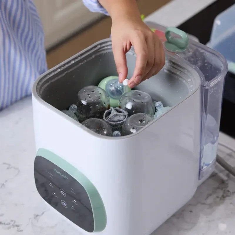Momcozy BS03 Klean Pal Pro Baby Bottle Washer & Sterilizer Detergent Tablets 120pcs