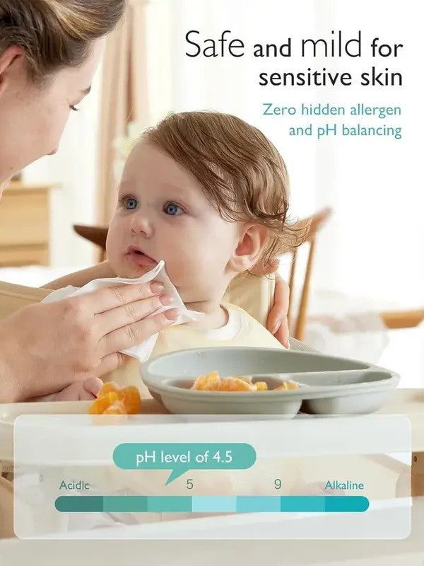 Momcozy Baby Wipes 99PCT Purified Water (60pcs)
