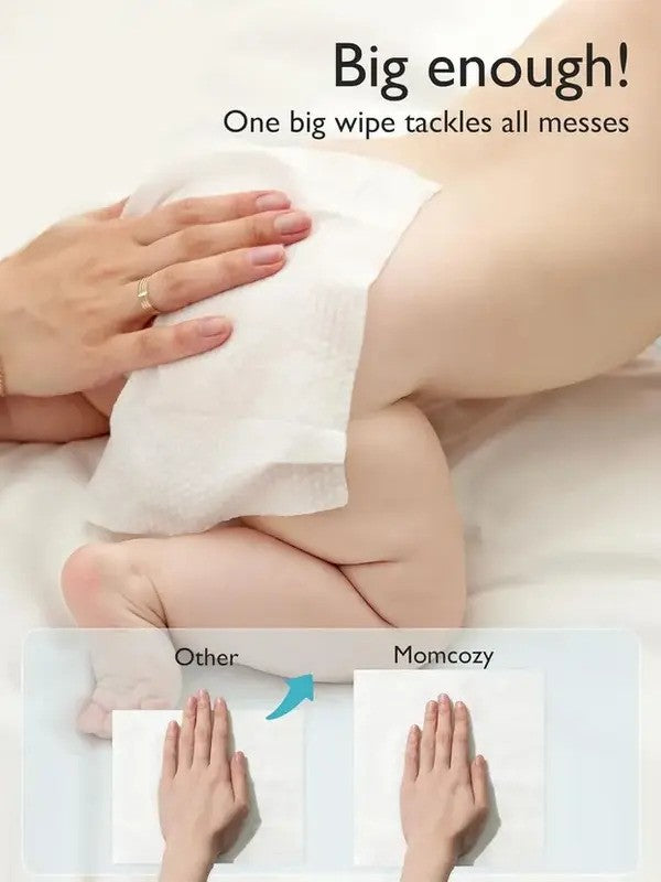 Momcozy Baby Wipes 99PCT Purified Water (60pcs)