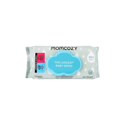 Momcozy Baby Wipes 99PCT Purified Water (60pcs)