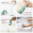 Momcozy Breast Milk Glass Storage Container 32oz Green