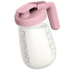 Momcozy Breast Milk Glass Storage Container 32oz Pink