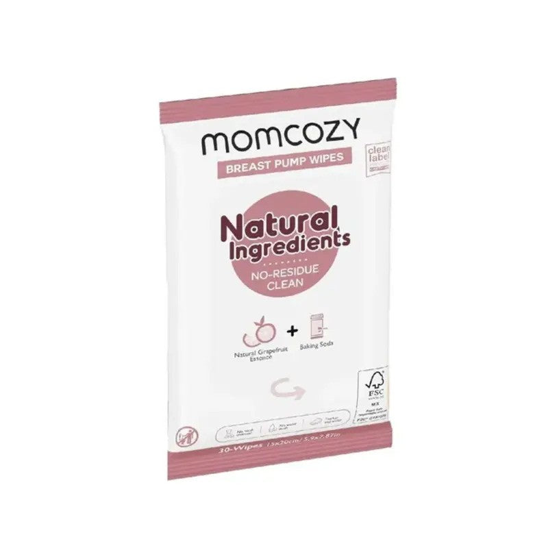 Momcozy Breast Pump Wipes 30Pcs