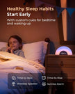 Momcozy DreamSync Tech Smart Baby Sound Machine Rainbow Light & App Control