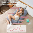 Momcozy Dreamline U Pro Pregnancy Pillow Grey