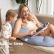 Momcozy Dreamline U Pro Pregnancy Pillow Grey