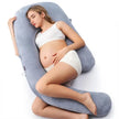 Momcozy Dreamline U Pro Pregnancy Pillow Grey