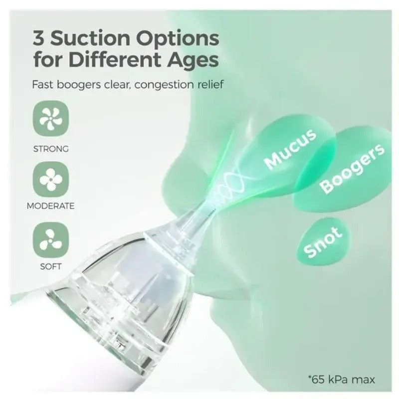 Momcozy Electric Baby Nasal Aspirator Green