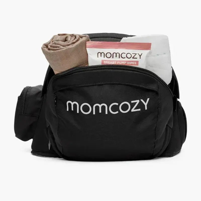 Momcozy Hip Seat Baby Carrier Medium Black (Age 0M-36M)