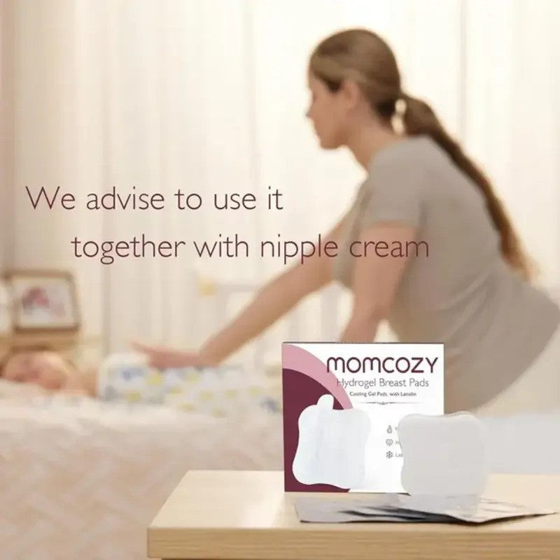 Momcozy Hydrogel Breast Pads With Lanolin