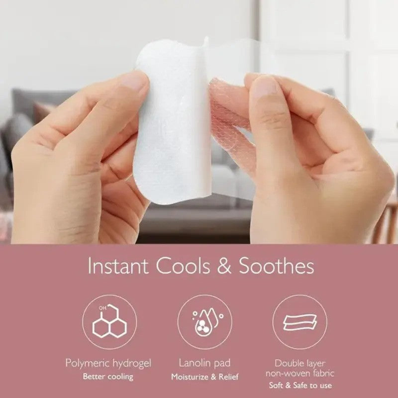 Momcozy Hydrogel Breast Pads With Lanolin