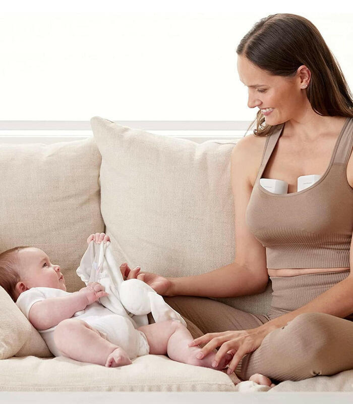 Momcozy M5 Breast Pump Double Grey