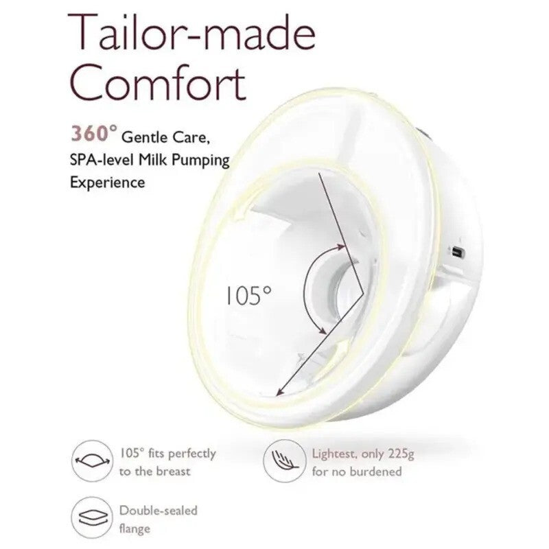 Momcozy M5 Breast Pump Single Grey