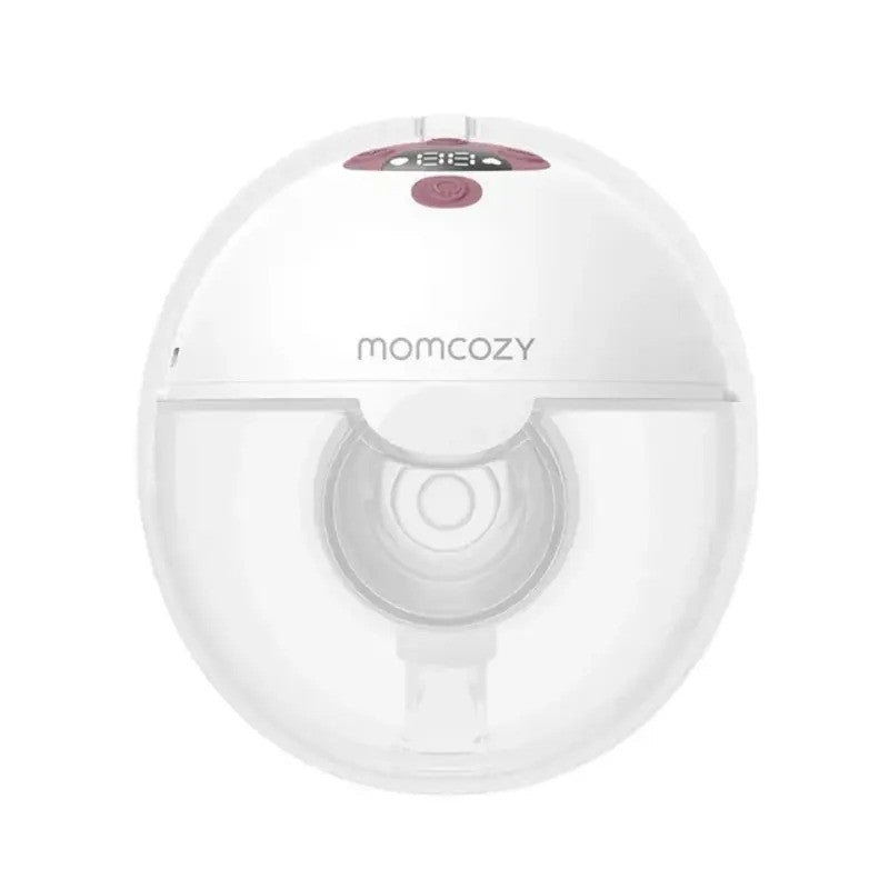 Momcozy M5 Wearable Single Breast Pump Maroon