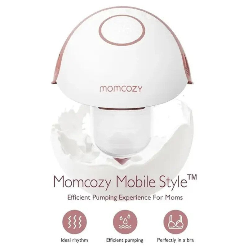Momcozy M6 Double Mobile style Breast Pump Maroon