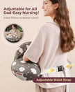 Momcozy Nursing Pillow Adjustable Grey