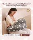 Momcozy Nursing Pillow Adjustable Grey