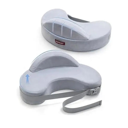 Momcozy Nursing Pillow Memory Foam Grey